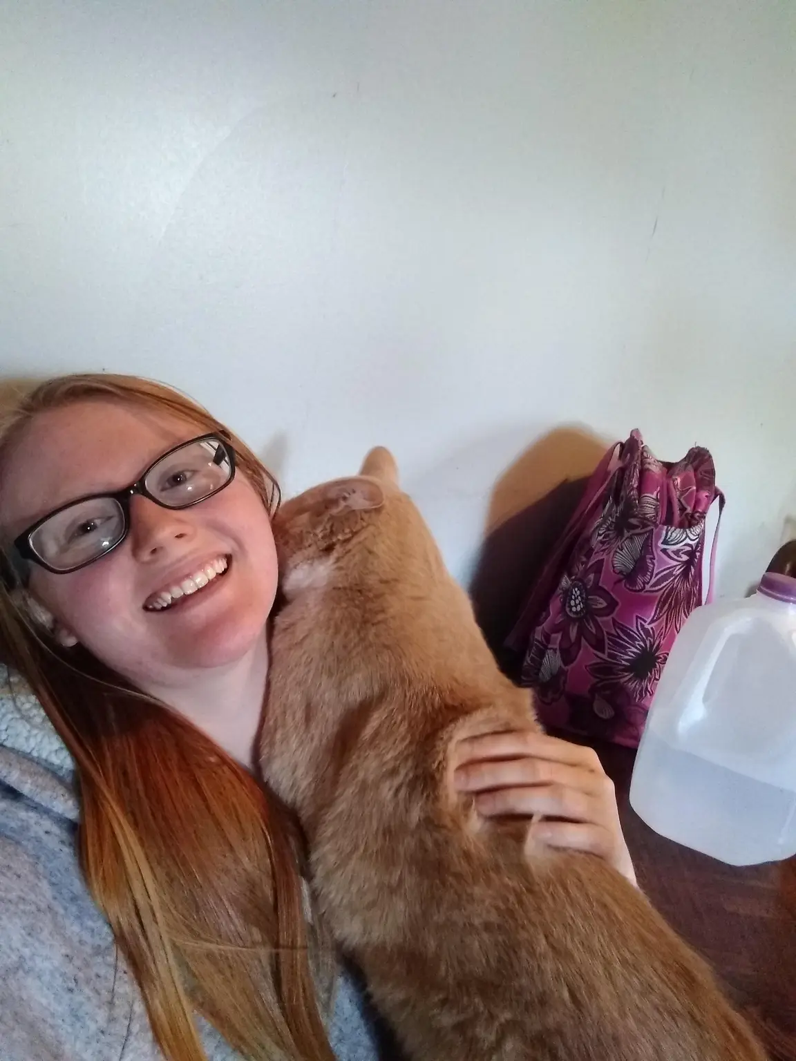 A pet in Rose's care